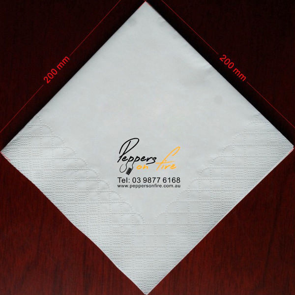 30*30cm Napkin Tissue Paper Virgin Bamboo Pulp Disposable Square Tissue Paper Napkin Custom Embossed Folded Dinner Napkins Bulk Packaging