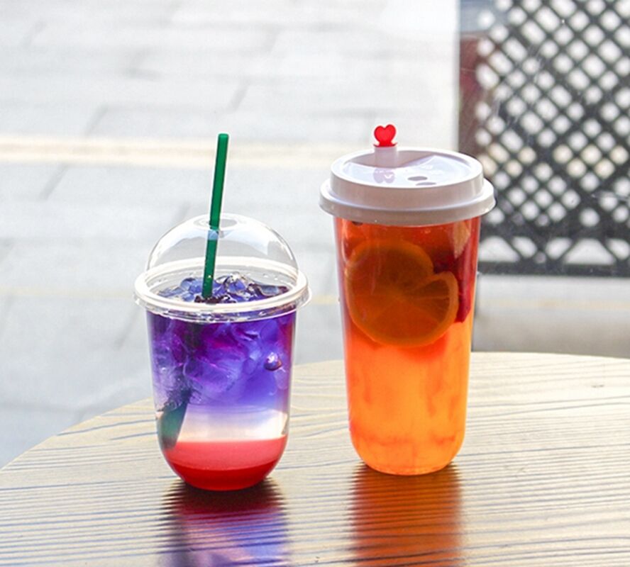 Tazze di plastica usa e getta con superficie liscia scatola ondulata Perfetto per eventi di ristorazione feste e ufficio