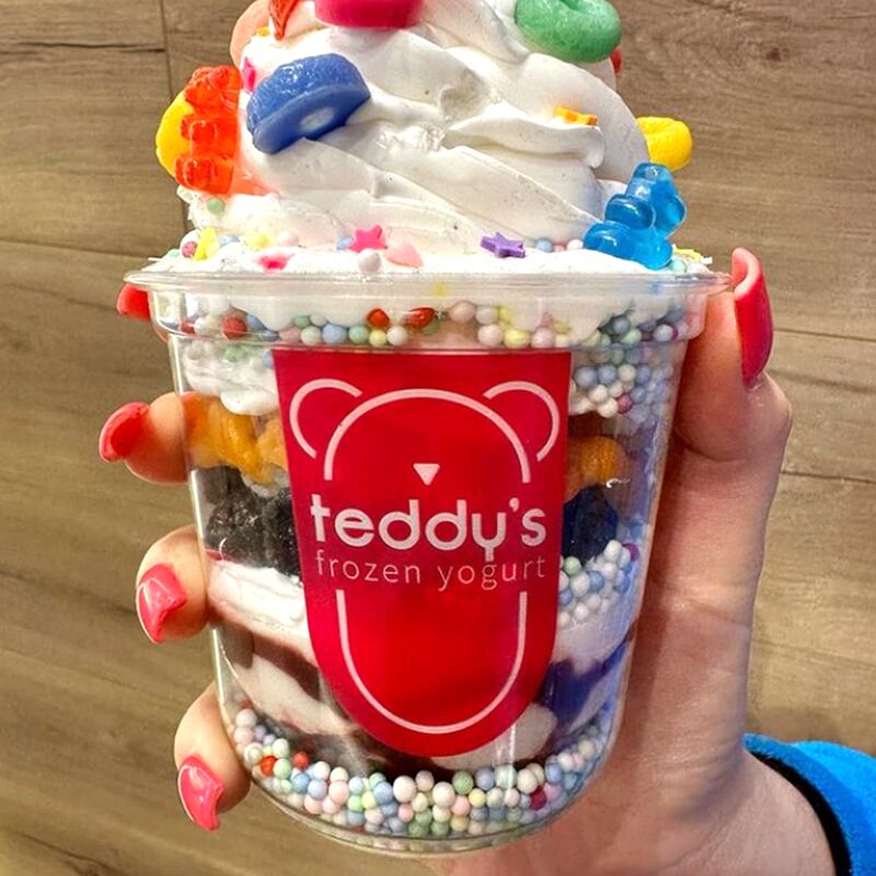 Industria alimentare Tazze di plastica trasparenti usa e getta con stampa flessibile Adatte per eventi di ristorazione Ristoranti e feste