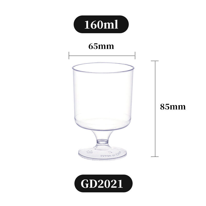 Wholesale Disposable Plastic Dessert Cups – Mousse Cup, Jelly Cup, Pudding Cup, Mini Champagne Glass, Square Cup